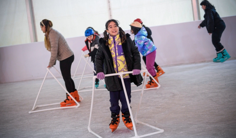 Yeni yıl coşkusu pistlerde