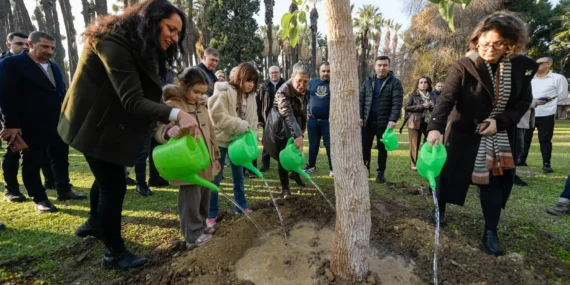Kültürpark’ın yeşil dokusu zenginleşiyor
