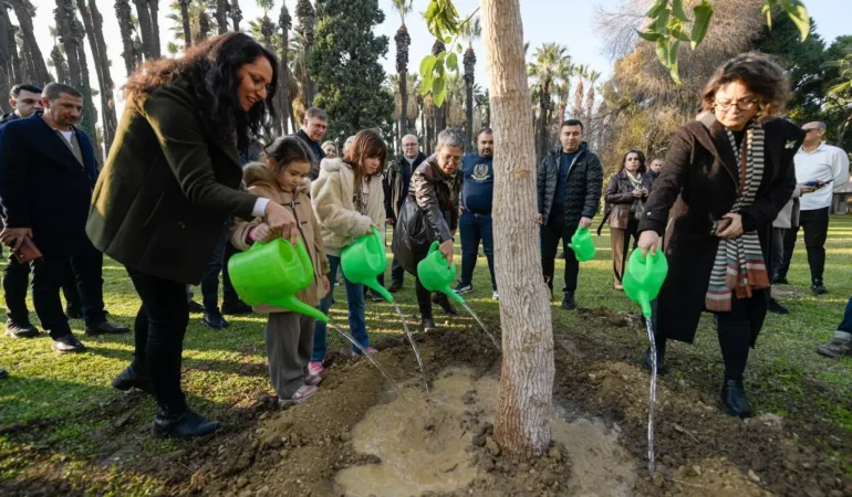 Kültürpark’ın yeşil dokusu zenginleşiyor