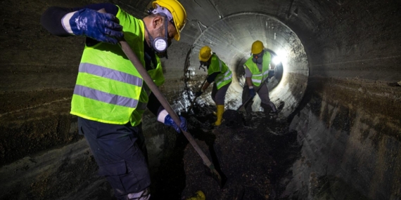 Yer altındaki temizlik Körfez’e nefes aldırıyor