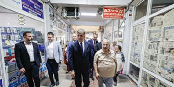 Başkan Tugay 6. Sanayi Sitesi esnafıyla buluştu